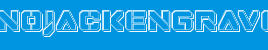 dominojackengrave_英文字体