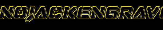 dominojackengraveital_英文字体