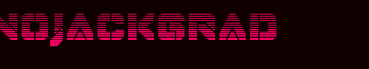 dominojackgrad_英文字体
