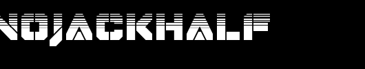 dominojackhalf_英文字体