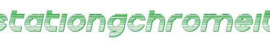 echostationgchromeital_英文字体