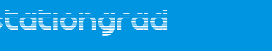echostationgrad_英文字体