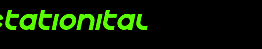 echostationital_英文字体