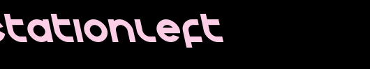 echostationleft_英文字体