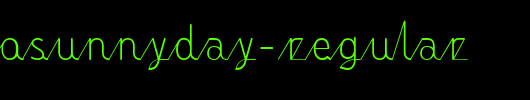 fontopoSunnyDay-Regular.ttf