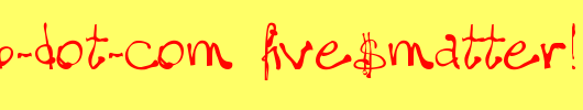 fonts-lab-dot-com_five$matter!.ttf