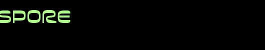 futurespore_英文字体