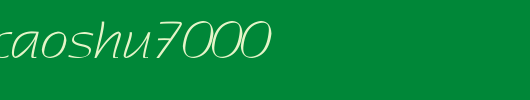 hakuyocaoshu7000.ttf