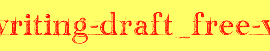 handwriting-draft_free-version.ttf
