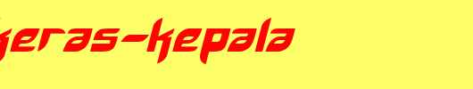 kaum-keras-kepala.ttf