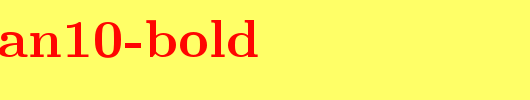 lmroman10-bold_英文字体