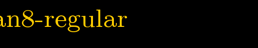 lmroman8-regular_英文字体