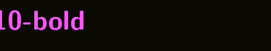 lmsans10-bold_英文字体
