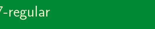 lmsans17-regular_英文字体