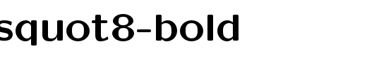 lmsansquot8-bold_英文字体
