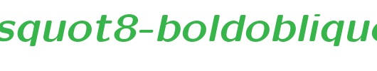lmsansquot8-boldoblique_英文字体