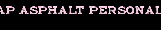 maccrap-asphalt-personal-use-Regular.ttf