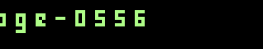 monooge-0556_英文字体