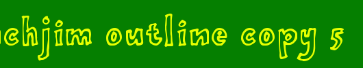 onepunchJim-outline-copy-5-.ttf英文字体下载