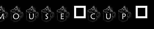 pf_mouse_cup1_英文字体
