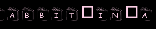 pf_rabbit-in-a-box_英文字体
