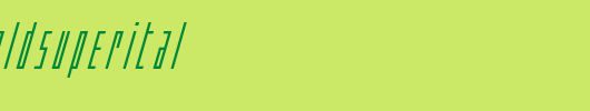 phantaconboldsuperital_英文字体
