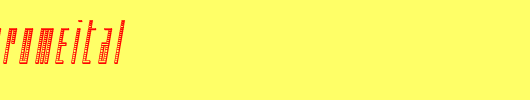 phantaconchromeital_英文字体