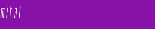 phantaconsemital_英文字体