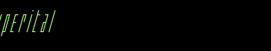 phantaconsuperital_英文字体