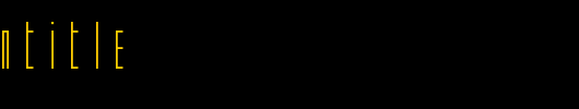 phantacontitle_英文字体
