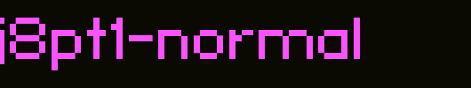 pixelFJ8pt1-Normal.ttf