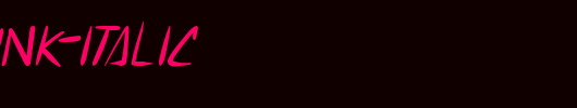space-punk-Italic.ttf是一款不错的英文字体下载