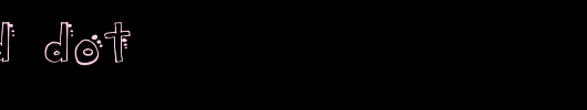 spotted-dot.ttf是一款不错的英文字体下载