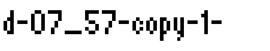 standard-07_57-copy-1-.ttf是一款不错的英文字体下载