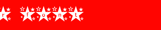 star_font.ttf是一款不错的英文字体下载