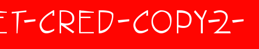 street-cred-copy-2-.ttf是一款不错的英文字体下载