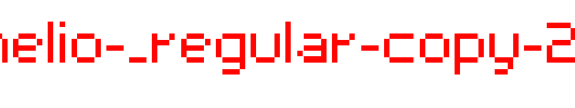superhelio-_regular-copy-2-.ttf是一款不错的英文字体下载