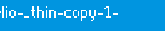 superhelio-_thin-copy-1-.ttf是一款不错的英文字体下载