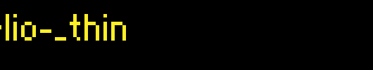 superhelio-_thin.ttf是一款不错的英文字体下载