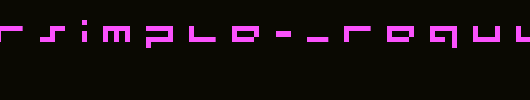 supersimple-_regular.ttf是一款不错的英文字体下载