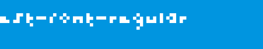 the-tiniest-font-Regular.ttf类型，T字母英文