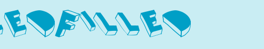 threed-filled.ttf类型，T字母英文