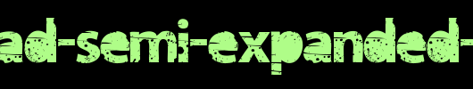 tramyad-Semi-expanded-Bold.ttf类型，T字母英文