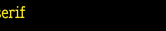 truebo-serif.ttf类型，T字母英文