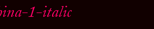 tsp-machina-1-Italic.ttf类型，T字母英文