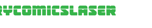 victorycomicslaser_英文字体