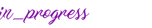 work_in_progress_英文字体