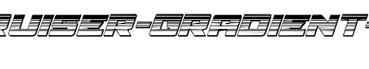 Aircruiser-Gradient-3D-Italic