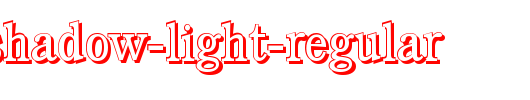 CalgaryShadow-Light-Regular.ttf