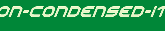 Oberon-Condensed-Italic.ttf英文字体下载